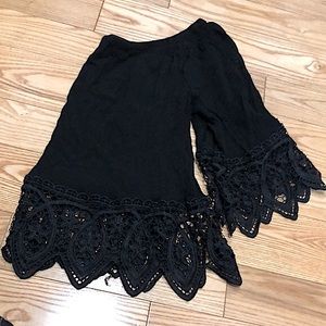 Black Lace Top